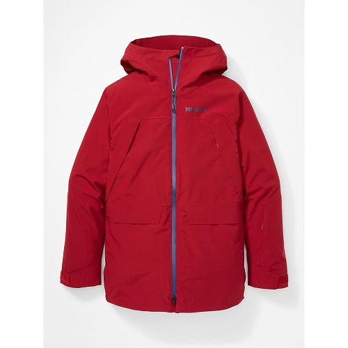 Marmot Hovden Ski Jacket For Mens Dark Red DLO518309